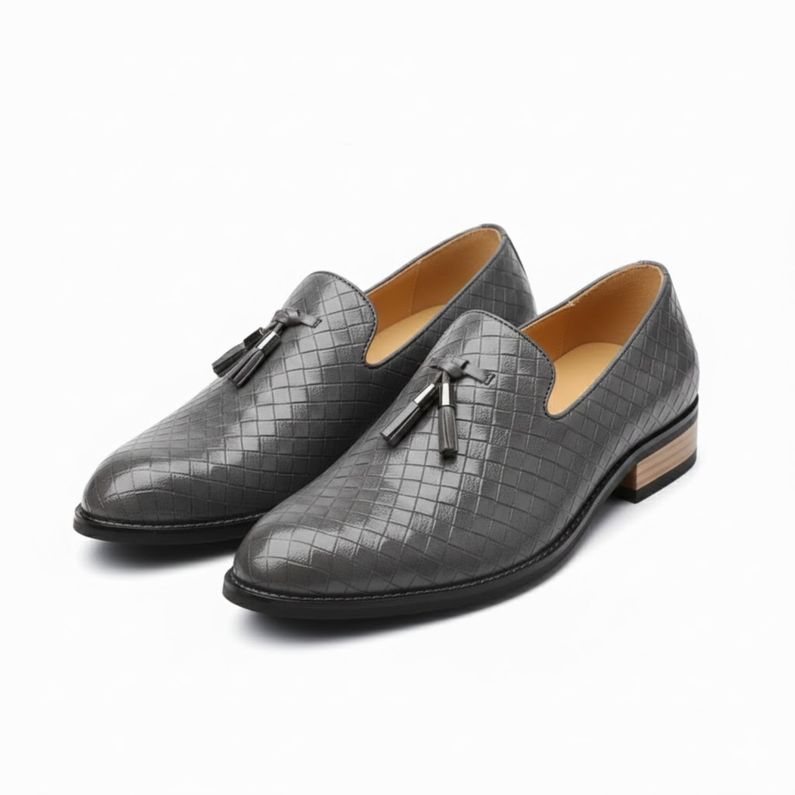 Men's Luxury Leather Slip On Driving Moccasins