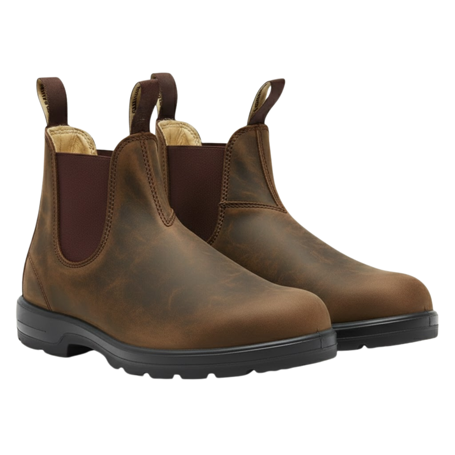 Men's Leather Boots Casual Slip On Formal Oxfords Boot Vintage Shoes