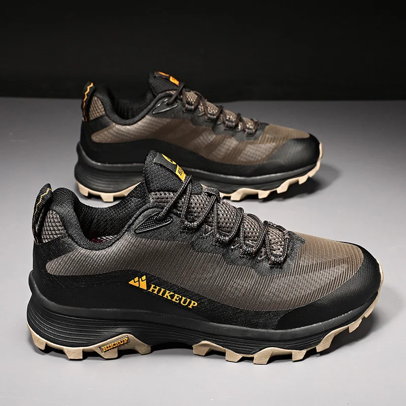Unisex Hiking Shoes Breathable Mesh Trail Sneakers