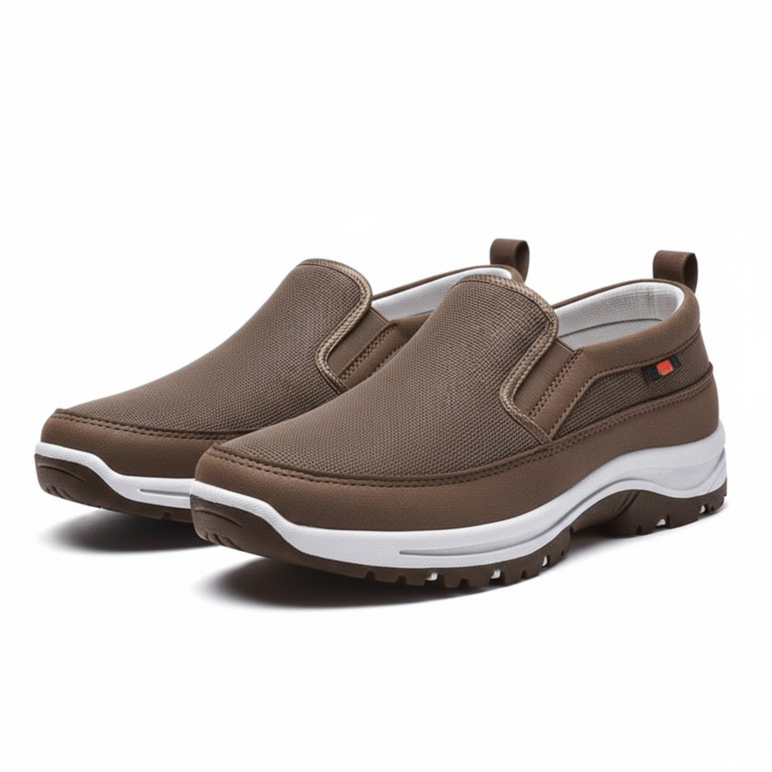 Men's Lightweight Breathable Mesh Loafers Retro Non-Slip Driving Sneakers