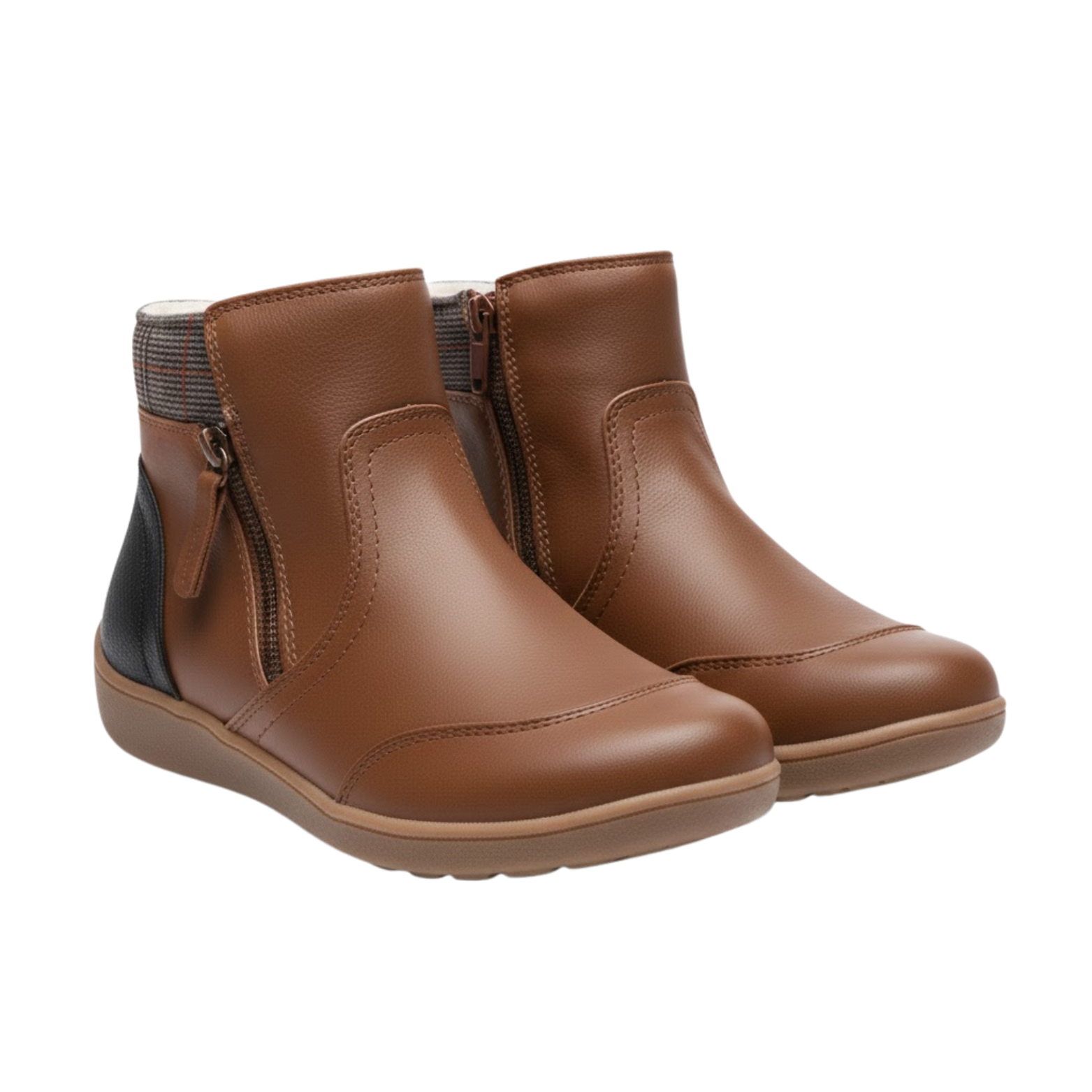 Women's Ankle Boots Round Toe Comfortable Chelsea Boots