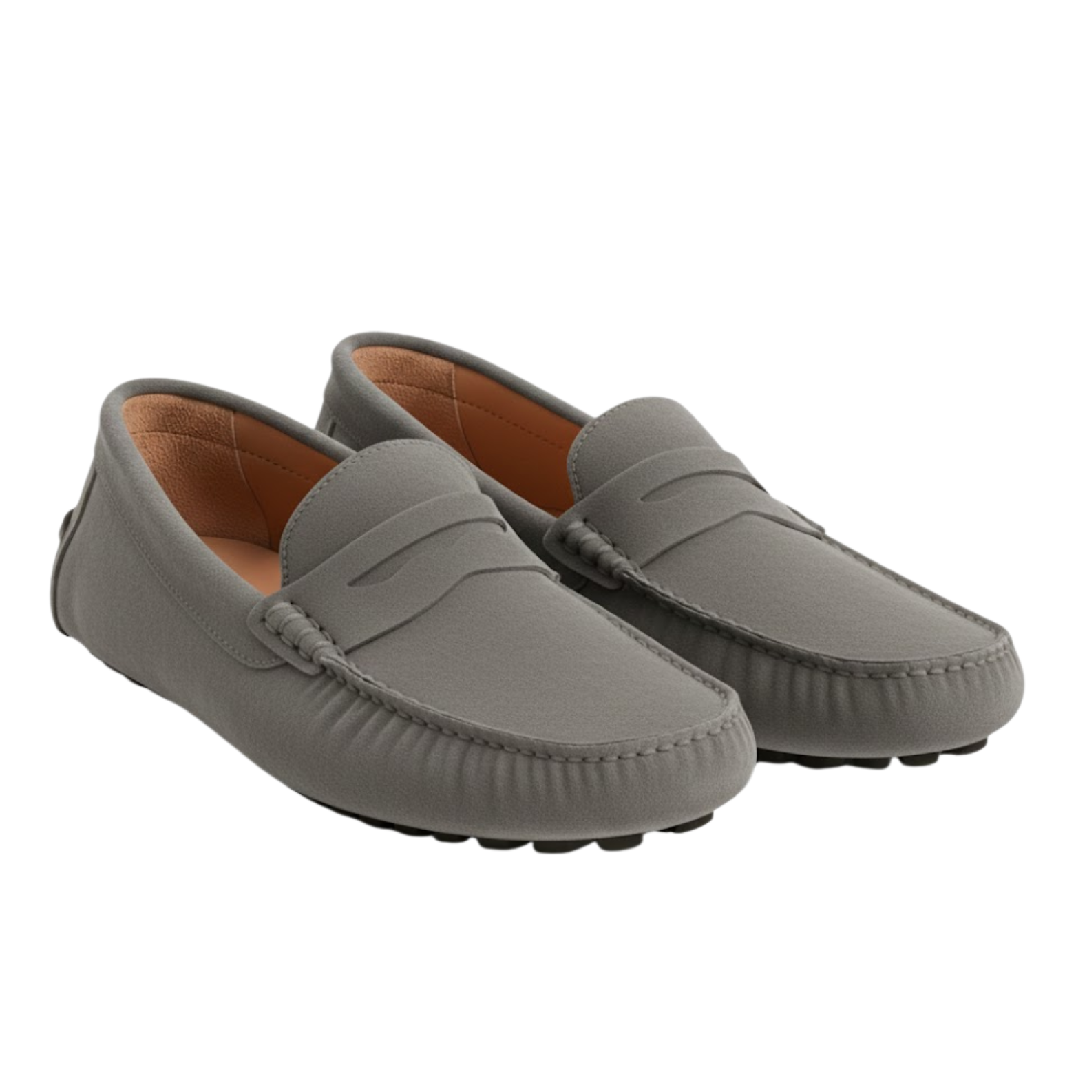 Men's Premium Genuine Leather Slip-On Loafers Classic Handcrafted Driving Moccasins