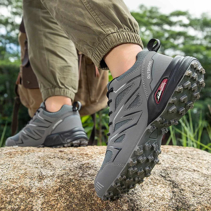 Scarpe da trekking ortopediche impermeabili da uomo, antiscivolo per escursioni all'aperto