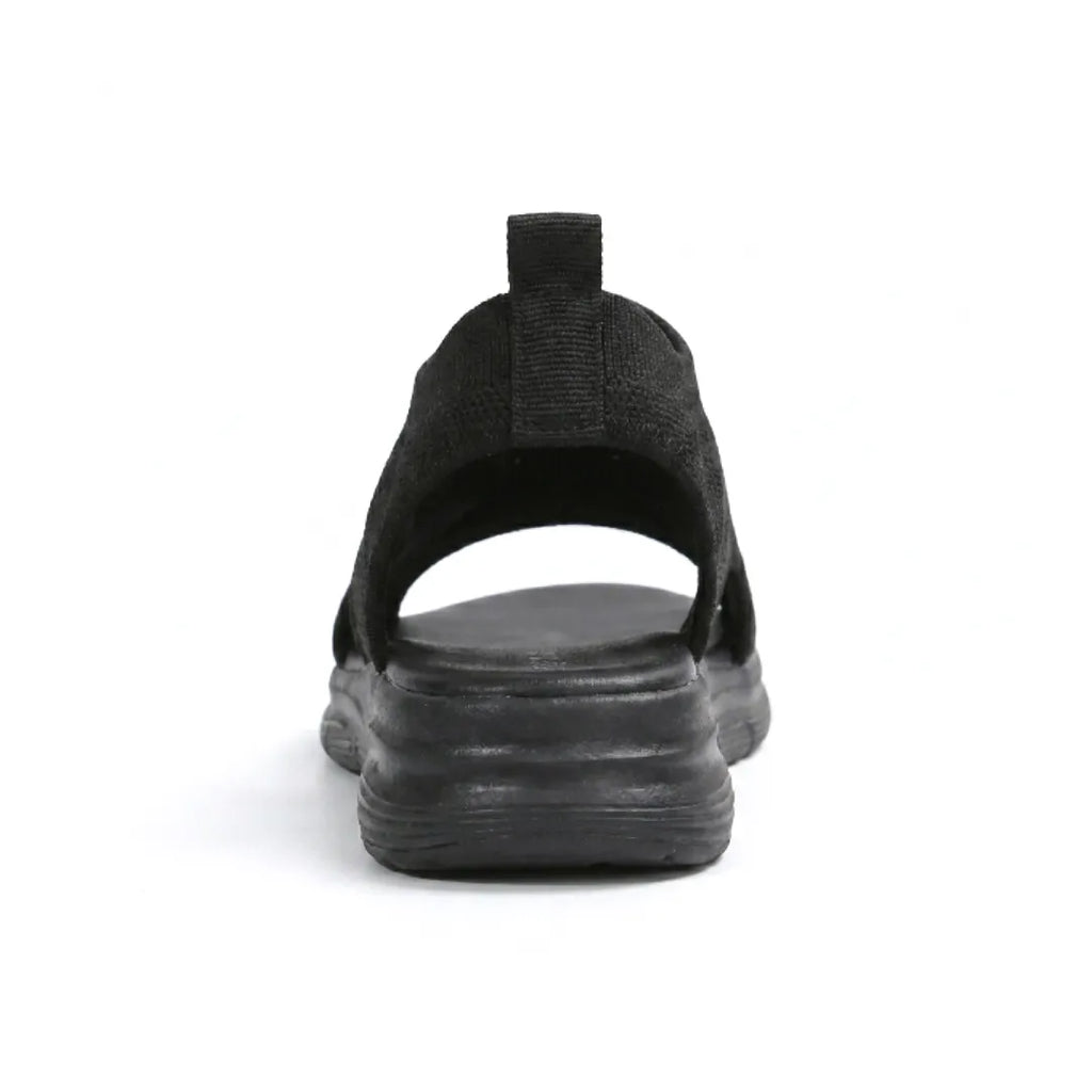 Sandali ortopedici con zeppa da donna, scarpe slip-on in mesh