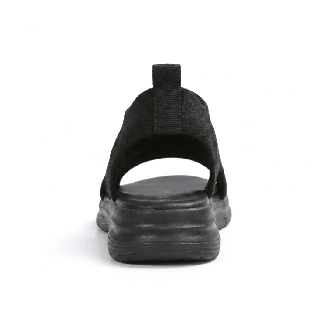 Sandali ortopedici con zeppa da donna, scarpe slip-on in mesh