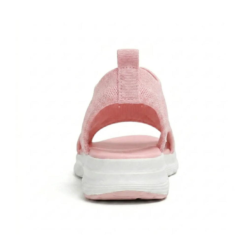 Sandali ortopedici con zeppa da donna, scarpe slip-on in mesh