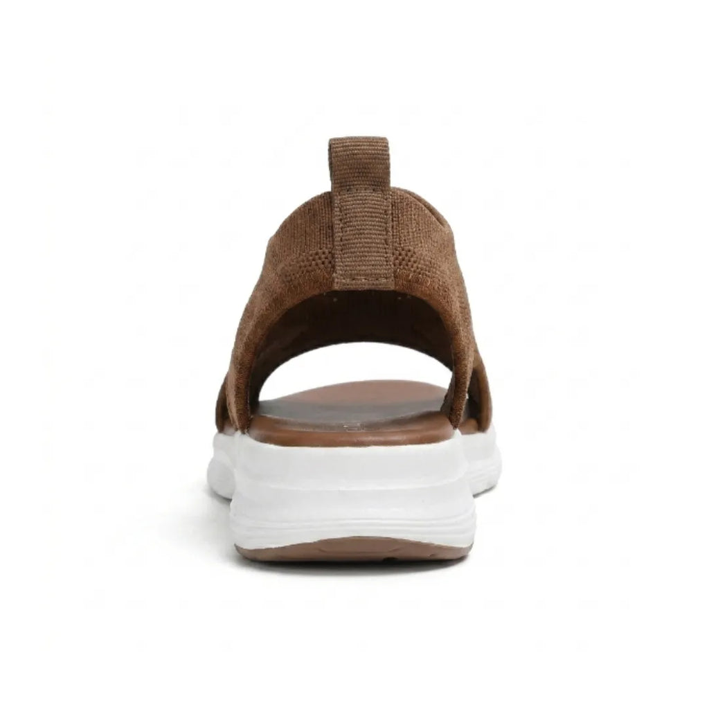 Sandali ortopedici con zeppa da donna, scarpe slip-on in mesh