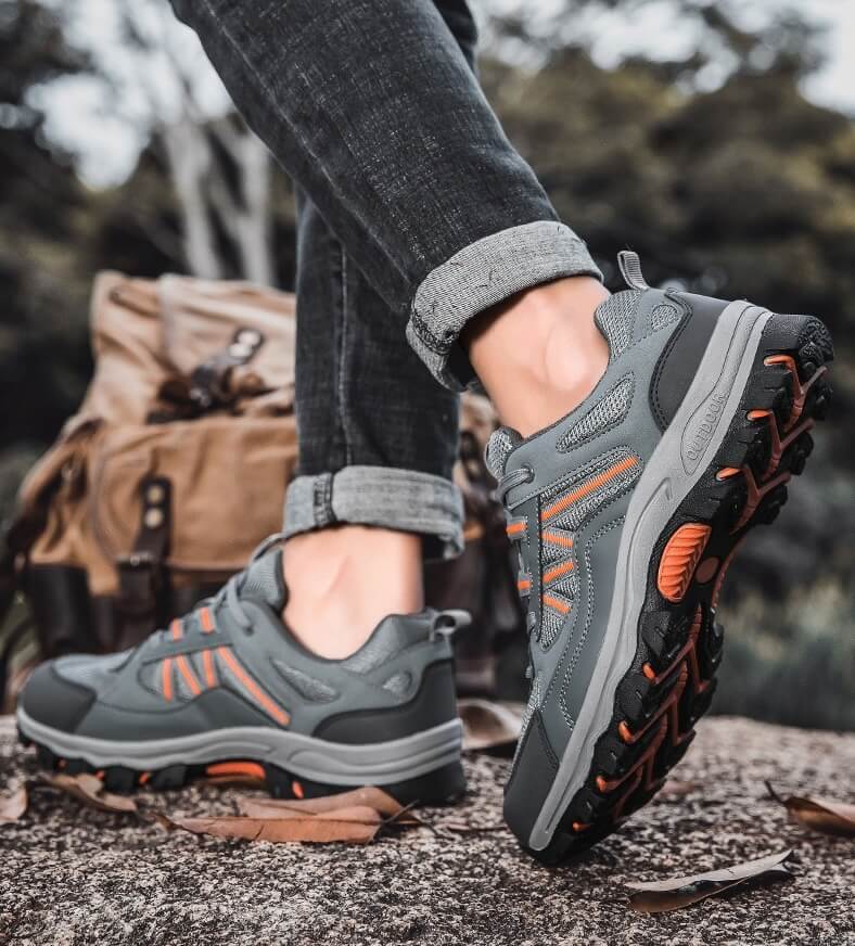 Zapatillas ortopédicas ultraligeras para senderismo y caminata al aire libre para hombre