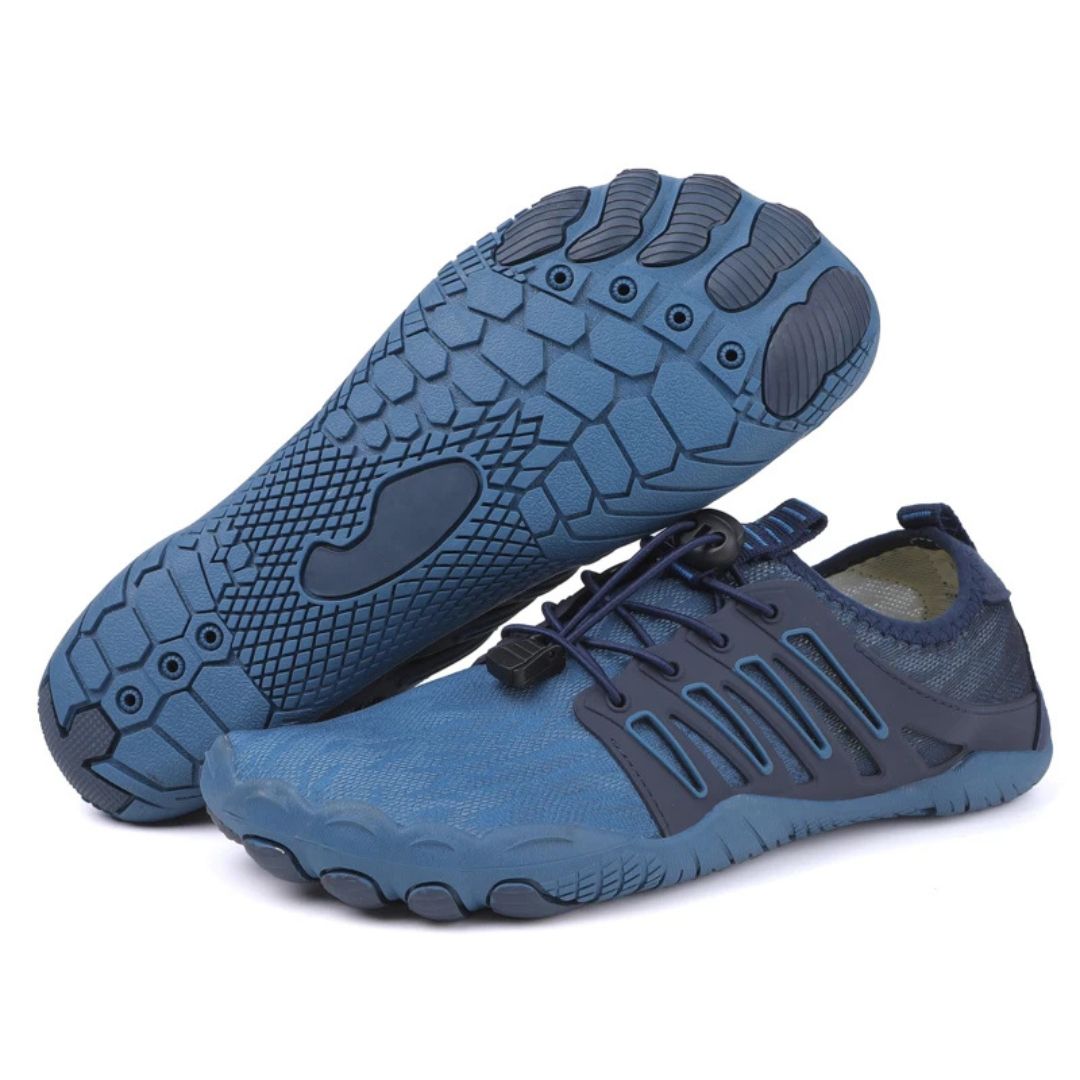 Chaussures de marche pieds nus pour homme, en mesh respirant, légères, baskets de randonnée outdoor