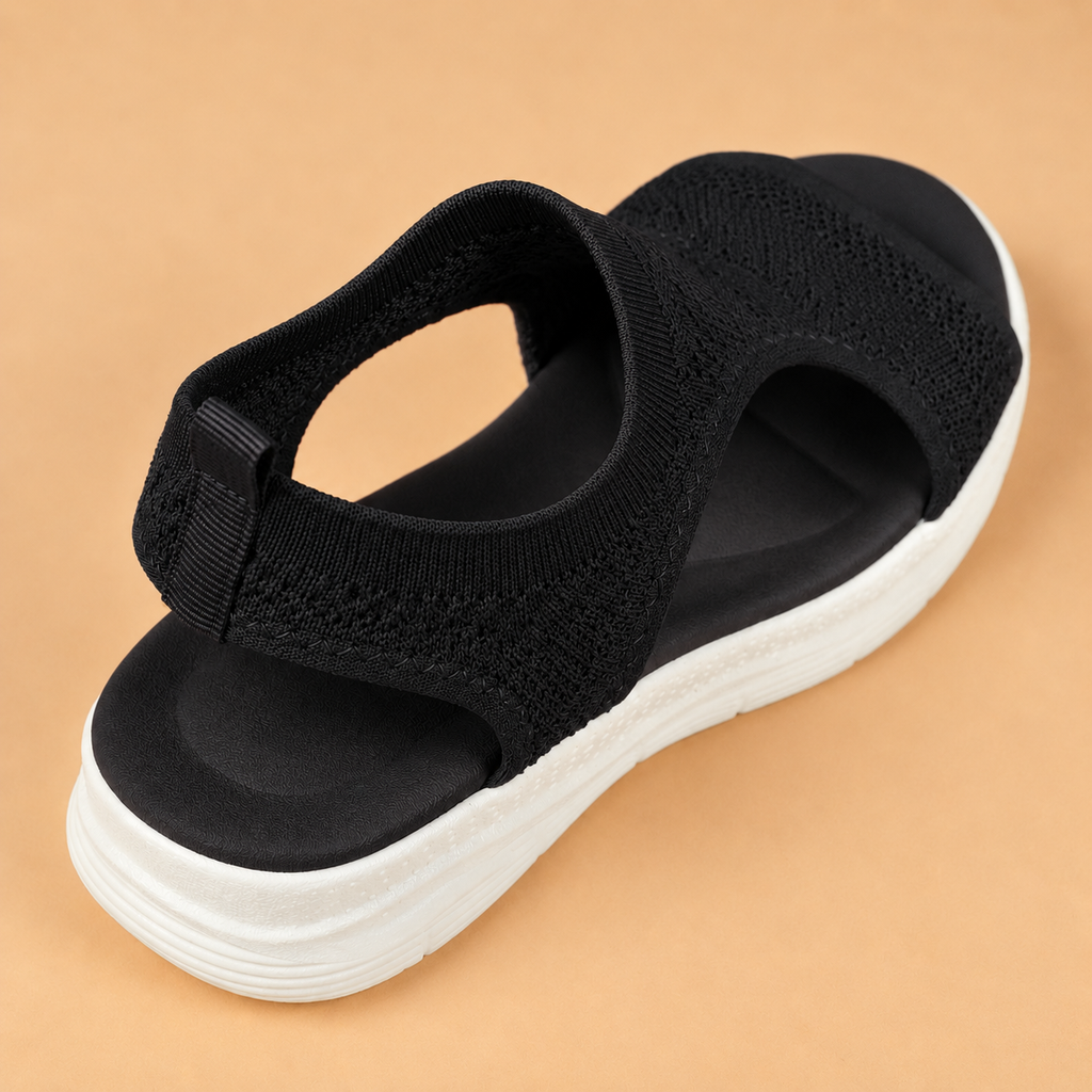 Orthopedic Arch Support Sandals for Women with Breathable Mesh and Non-Slip Sole