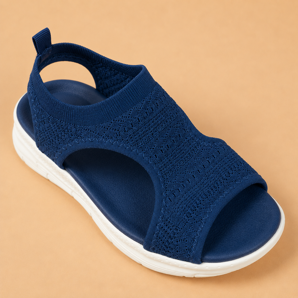 Orthopedic Arch Support Sandals for Women with Breathable Mesh and Non-Slip Sole
