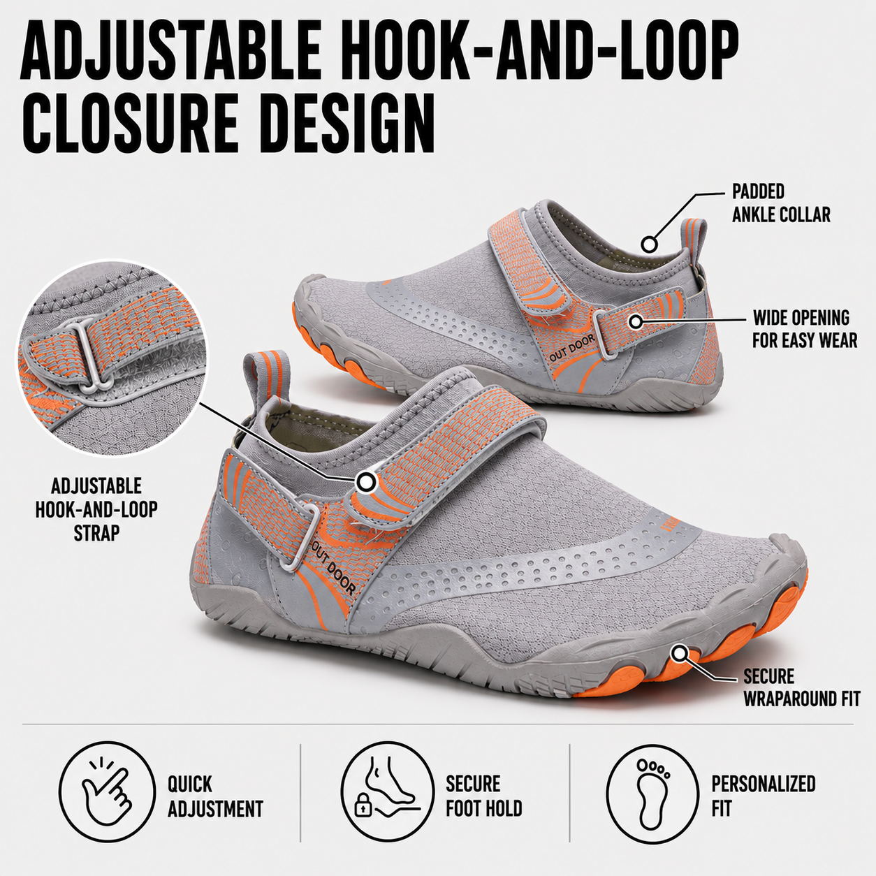 Unisex Barefoot Orthopedic Water Shoes Running Aqua Footwear
