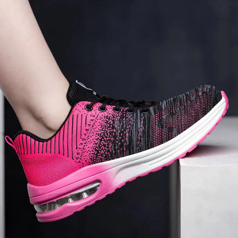 Unisex Steel Toe Safety Shoes Air Cushion Lightweight Puncture Proof Work Sneakers