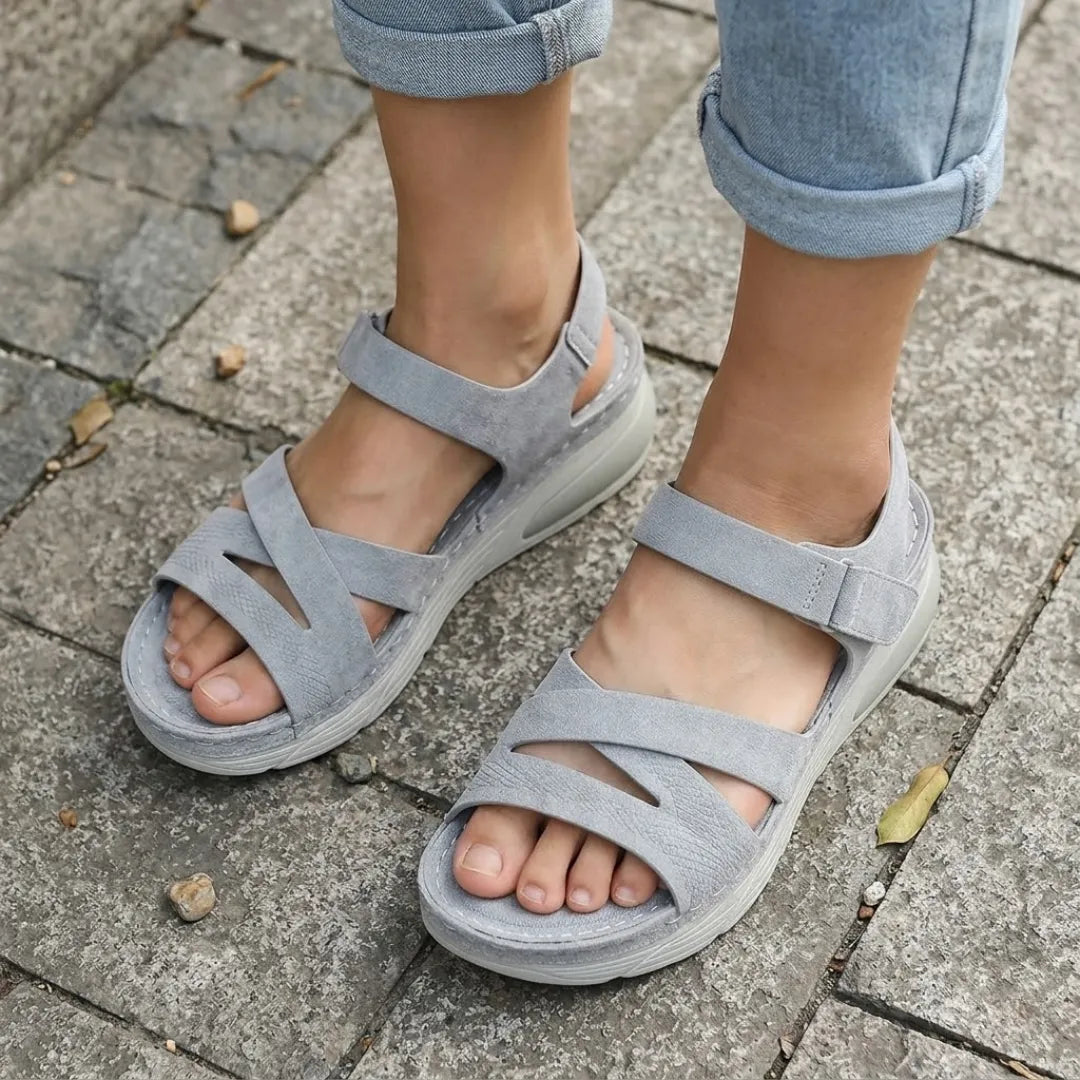 Women's Orthopedic Sandals Cushion Sole Strappy Footwear
