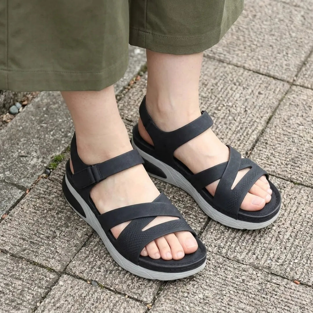 Women's Orthopedic Sandals Cushion Sole Strappy Footwear