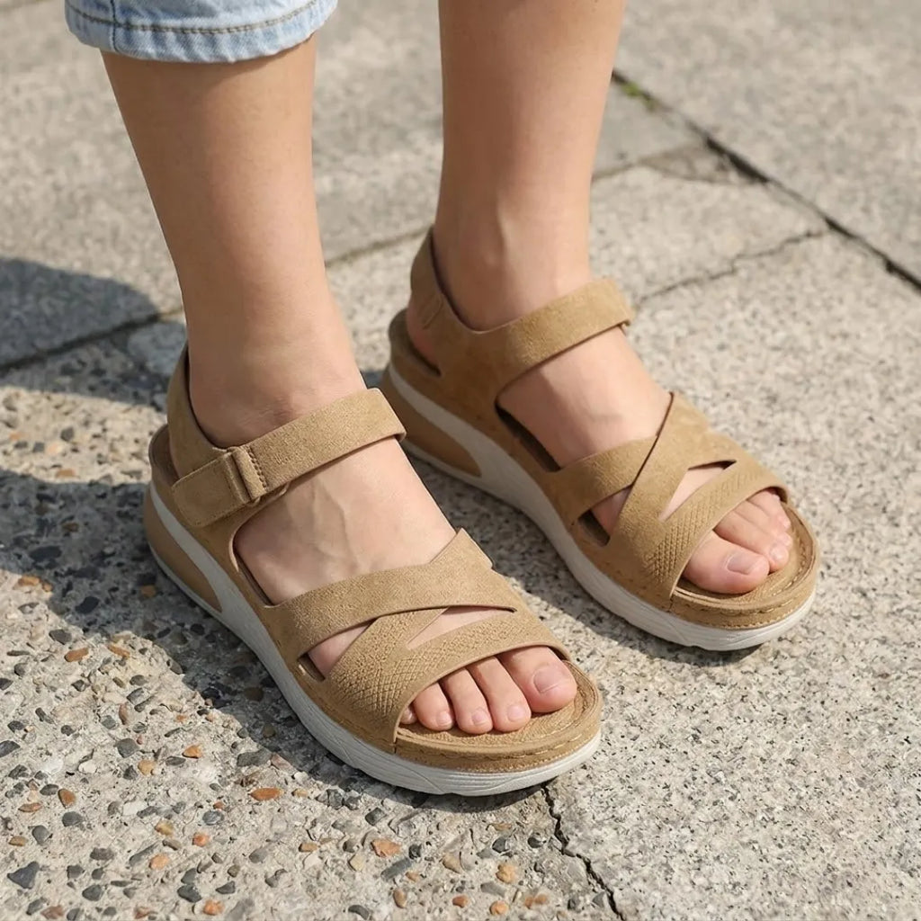 Women's Orthopedic Sandals Cushion Sole Strappy Footwear