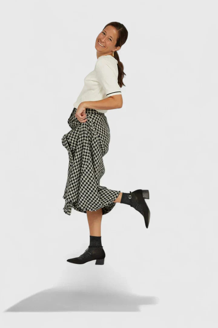 Women's Orthopedic Heels T-Strap Pointed Toe Block Heel Dress Shoes
