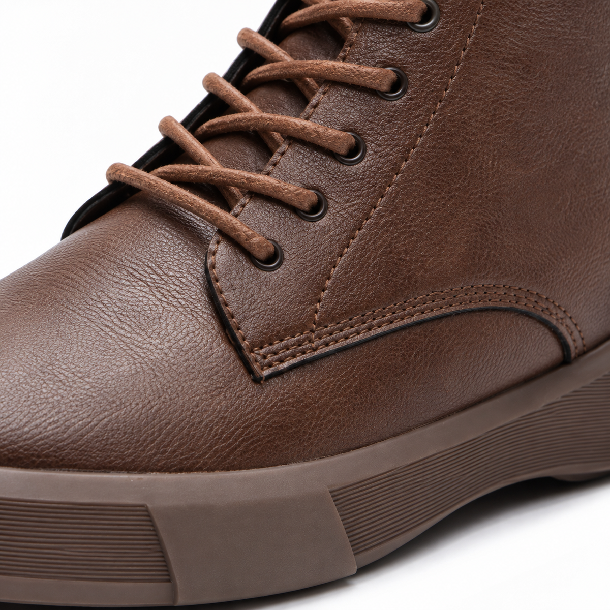 DRKANOL Women Genuine Leather Short Boots Retro Handmade Winter Warm Flats Ankle Boots