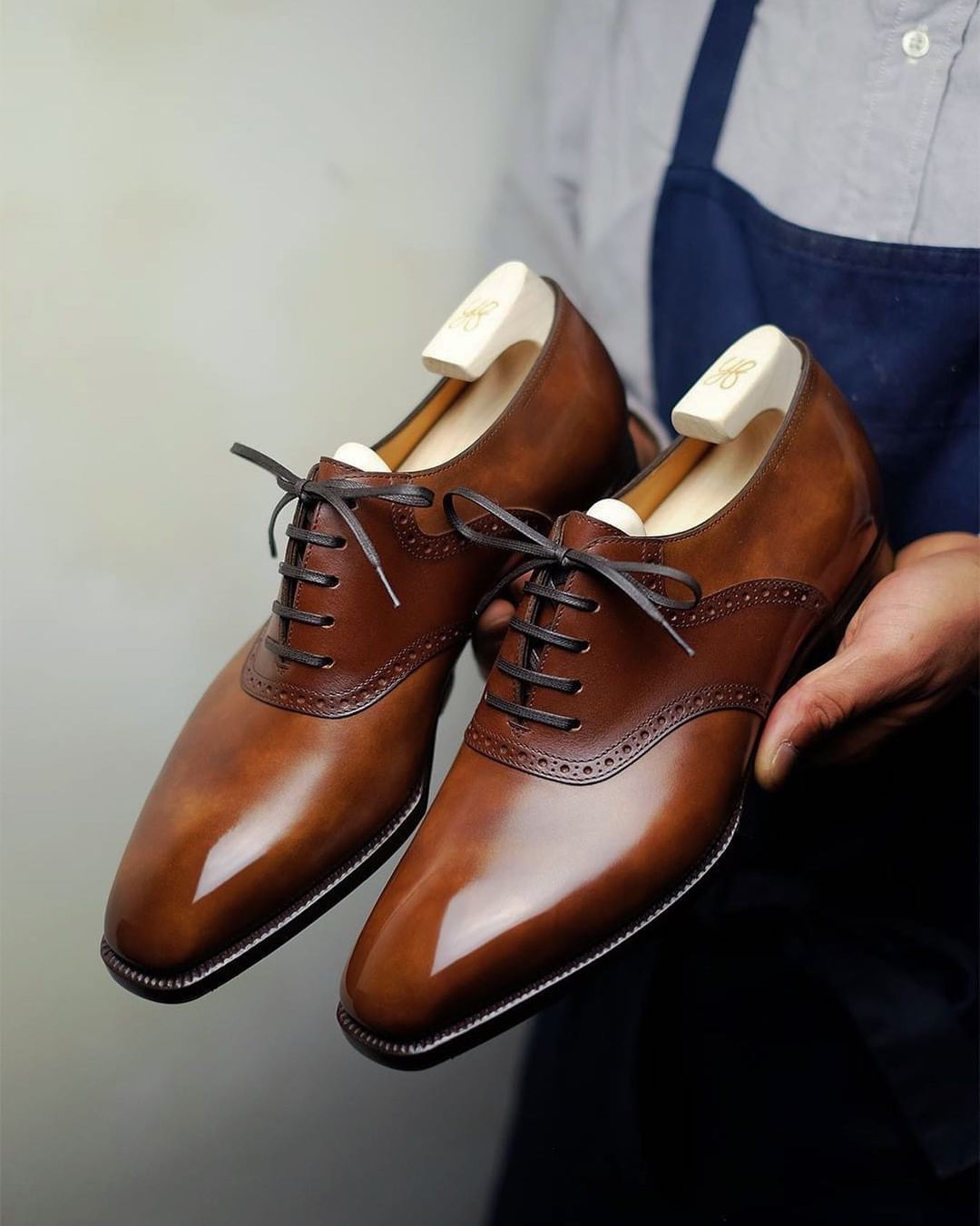 Chaussures Oxford Brogue en cuir pour homme, classiques, à lacets, formelles