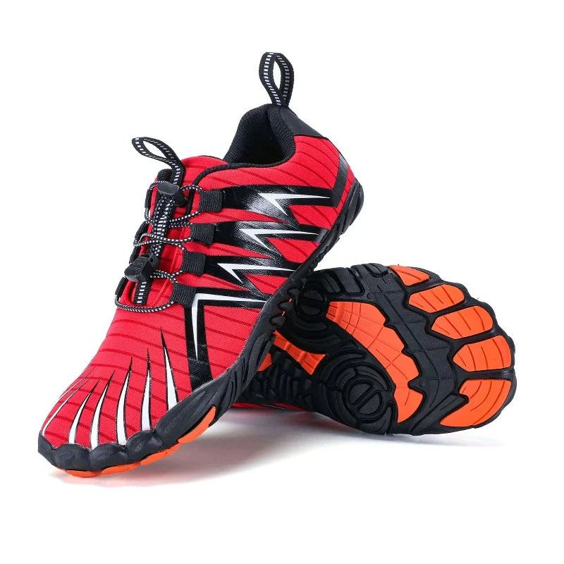 Men's Five-Finger Hiking Shoes Breathable Barefoot Trail Running Climbing Sneakers