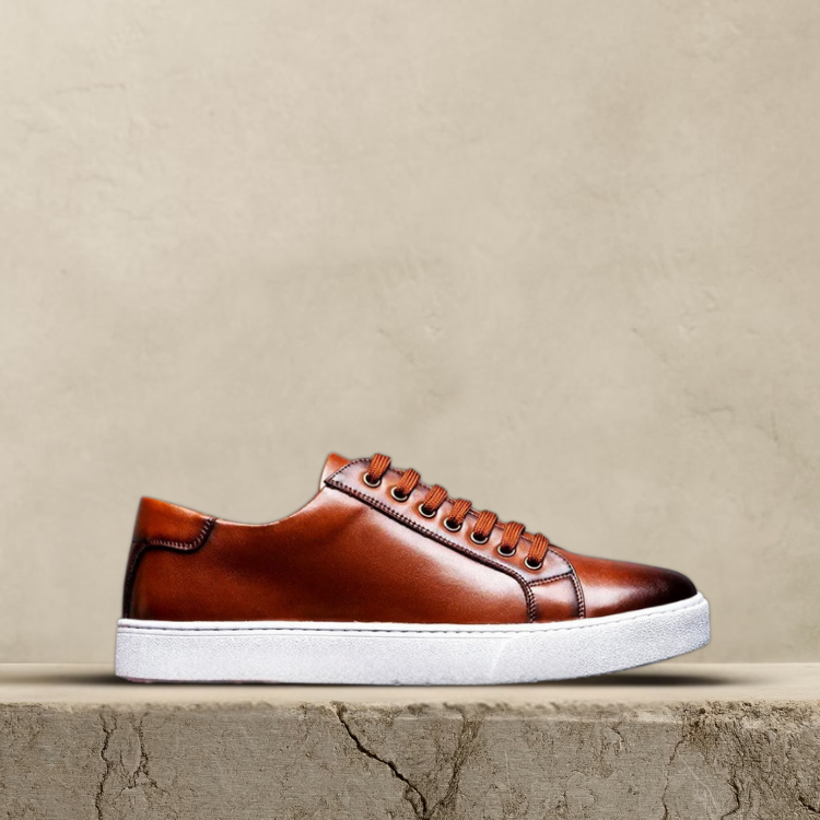 Scarpe da uomo comode in vera pelle – soletta ammortizzata, stile classico