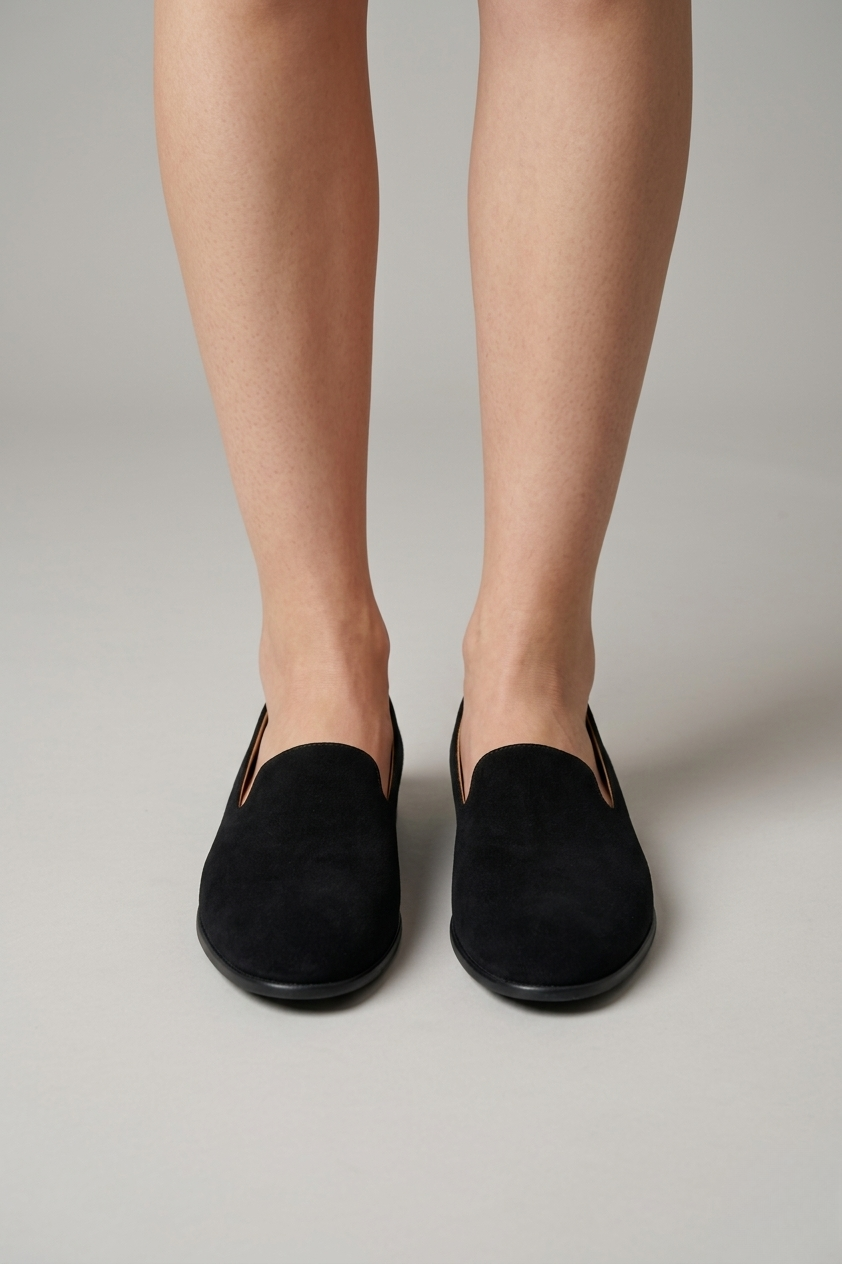 Women's Loafers Pointed Toe Flat Slip On Comfortable Walking Shoes