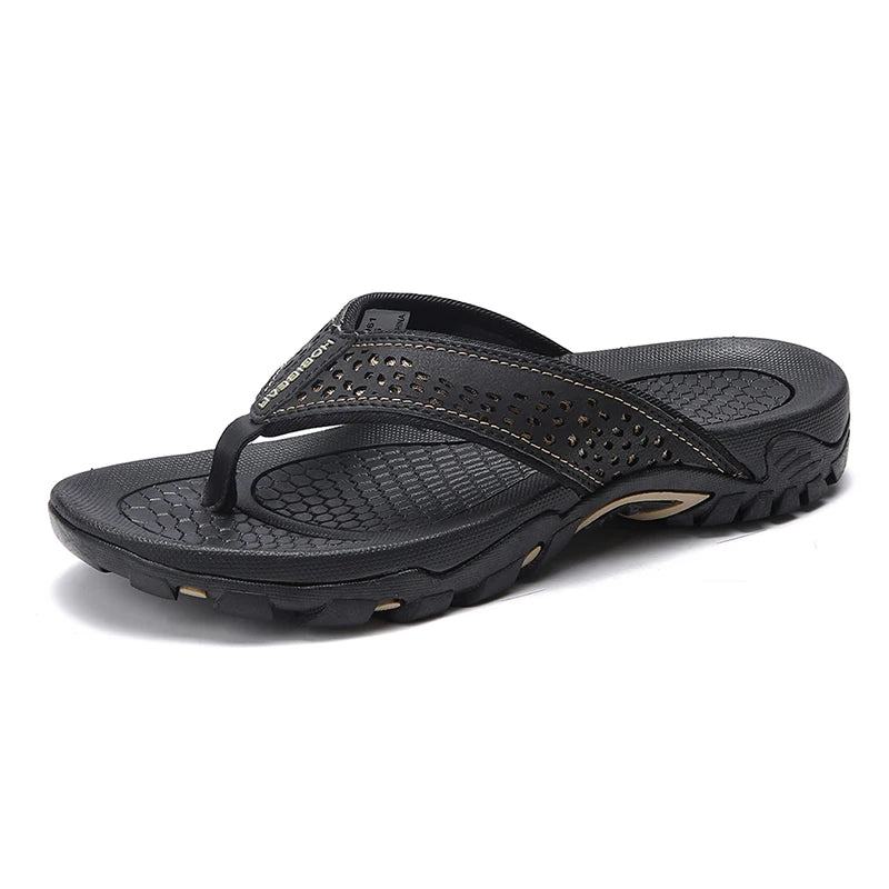 Men's Flip Flops Outdoor Casual Flat Beach Shoes