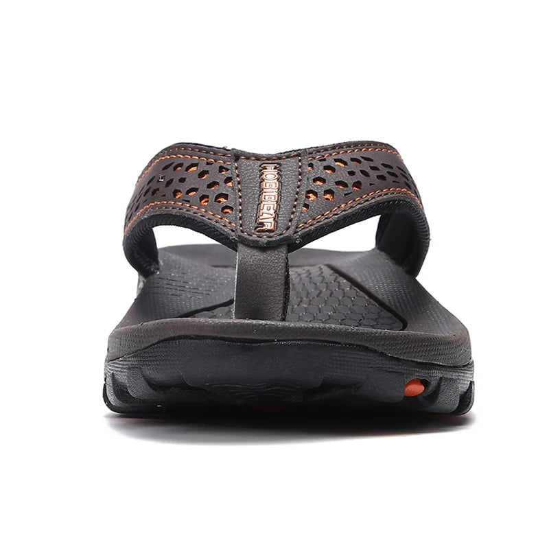 Men's Flip Flops Outdoor Casual Flat Beach Shoes