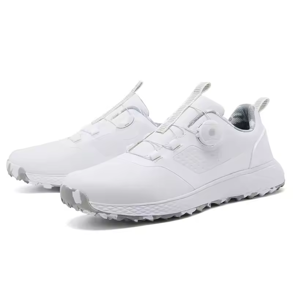 Men Golf Shoes Water Resistant Low Top Trainers