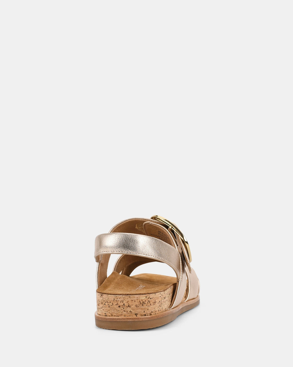 Sandalias para mujer con tiras cruzadas y hebilla