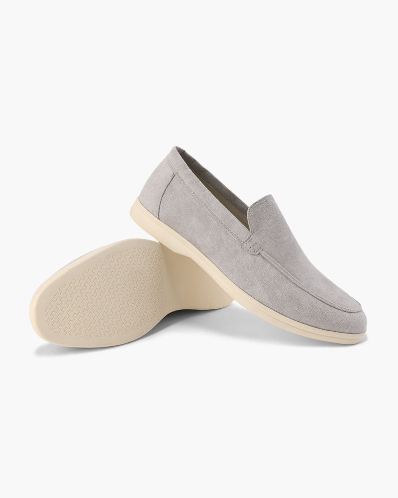 Mocassins pour homme en daim confortables, sans lacets – semelle légère, faciles à porter au quotidien