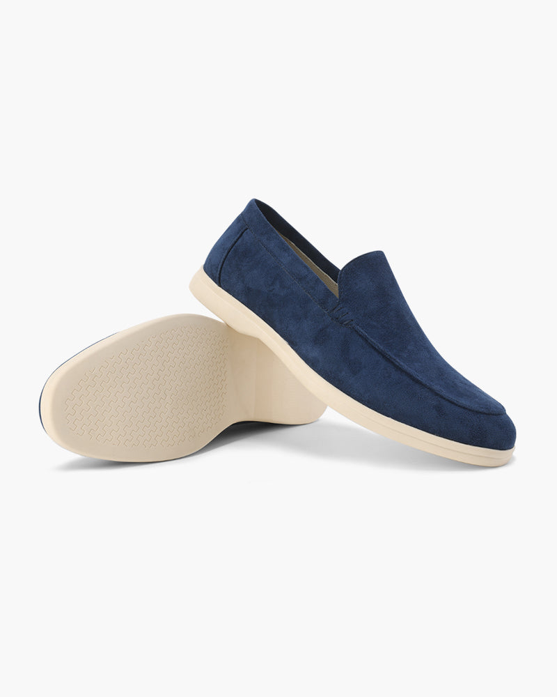 Mocassins pour homme en daim confortables, sans lacets – semelle légère, faciles à porter au quotidien