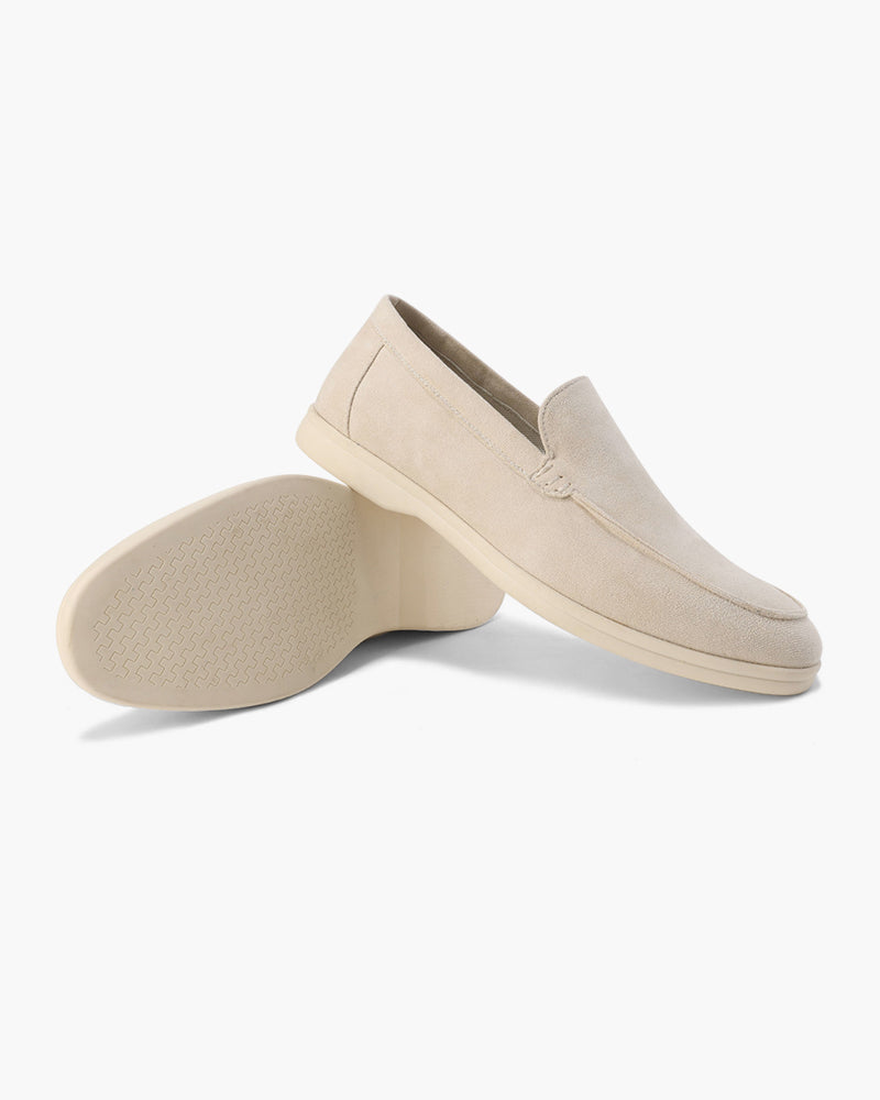 Mocassins pour homme en daim confortables, sans lacets – semelle légère, faciles à porter au quotidien