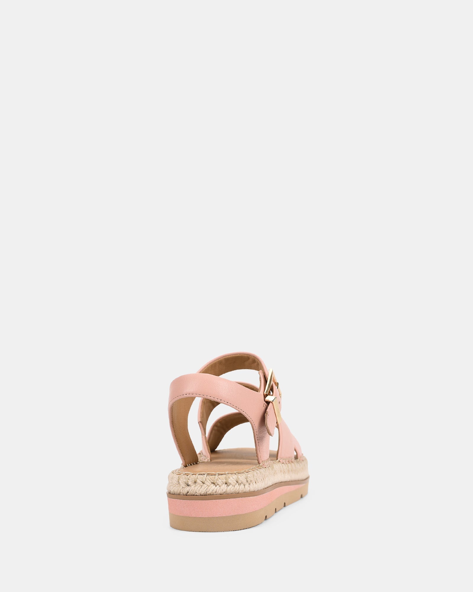 Sandalias de plataforma para mujer con pulsera en el tobillo estilo alpargata