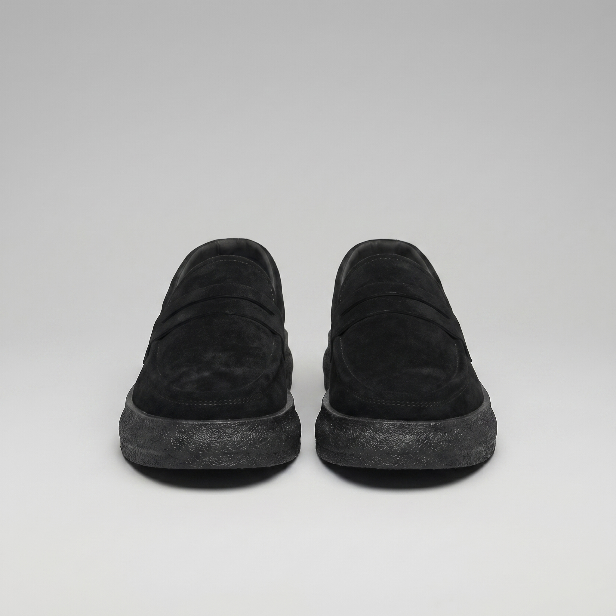 Men's Slip-On Loafers Comfortable Thick Sole Lightweight Shoes