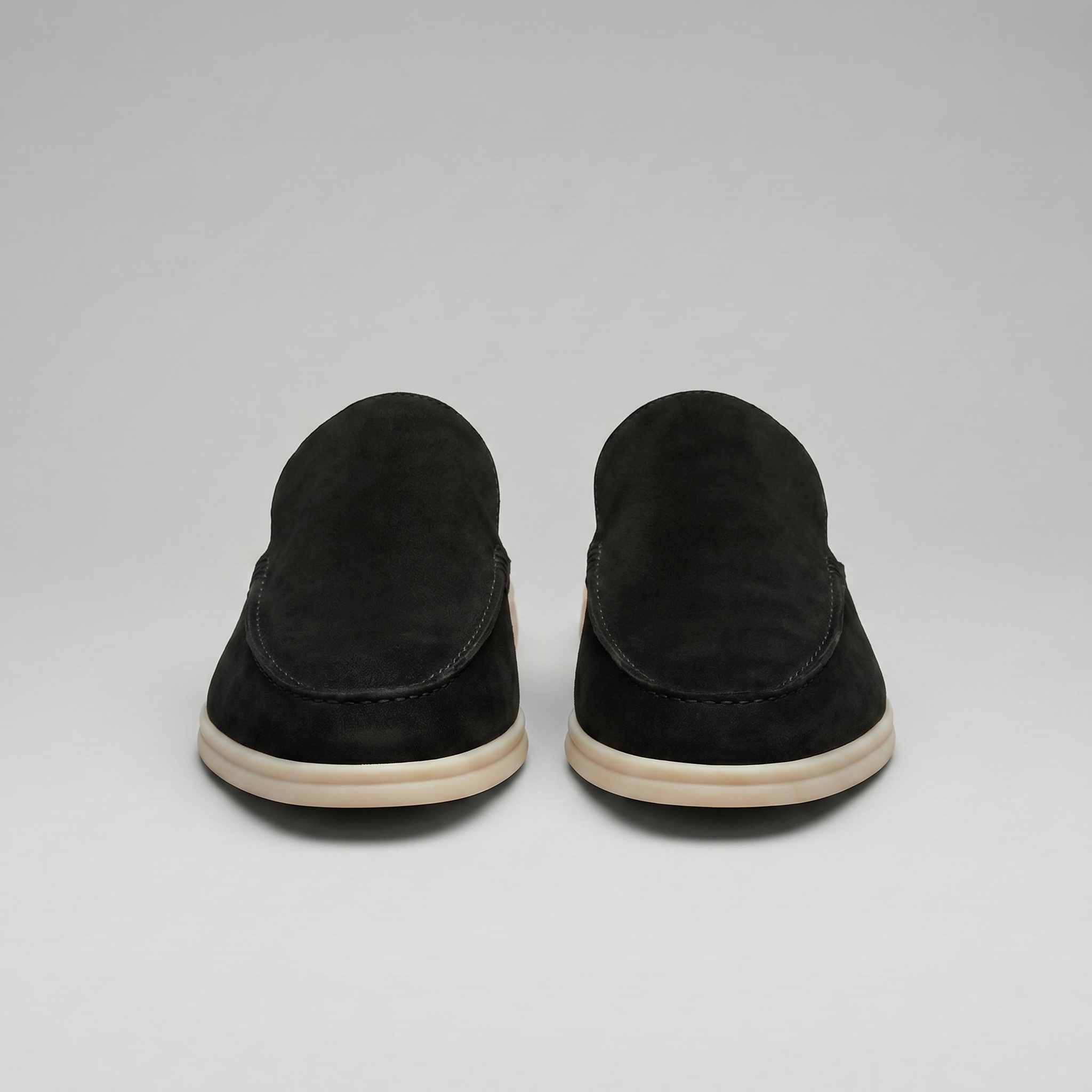 Men's Loafer Mules Suede Slip-On Backless Shoes