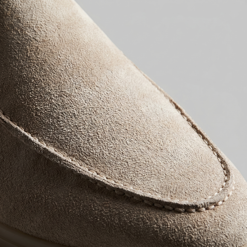 Men's Loafer Mules Suede Slip-On Backless Shoes