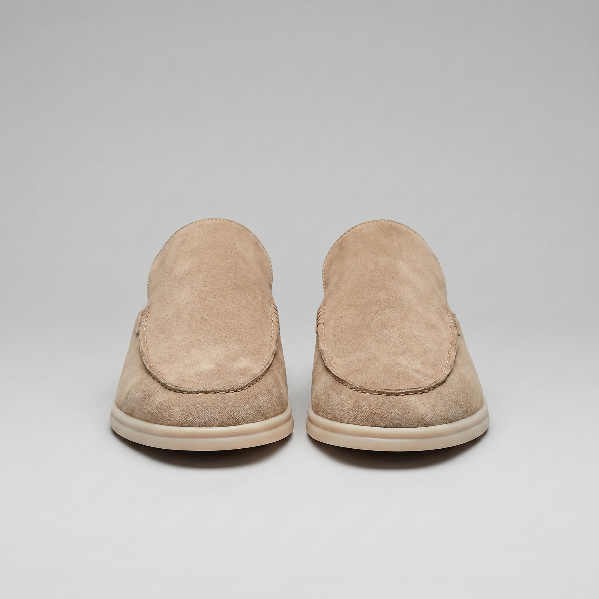 Men's Loafer Mules Suede Slip-On Backless Shoes