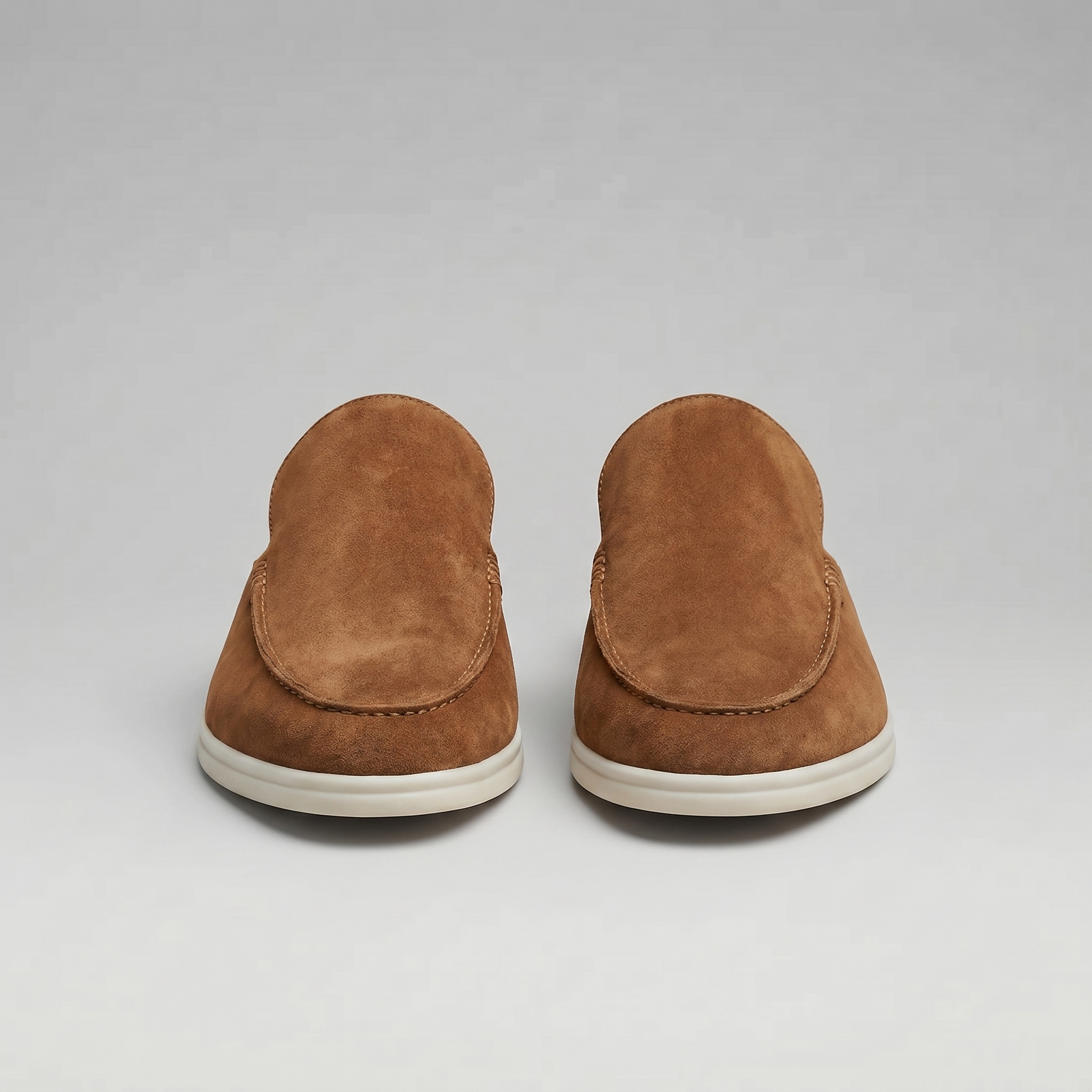 Men's Loafer Mules Suede Slip-On Backless Shoes