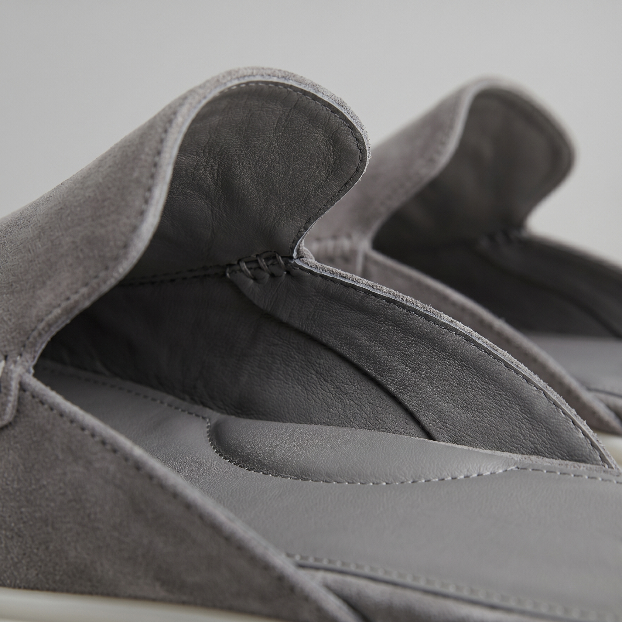 Men's Loafer Mules Suede Slip-On Backless Shoes