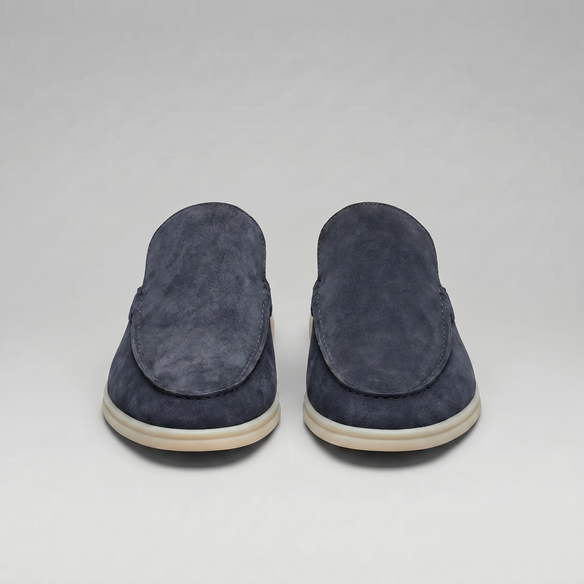 Men's Loafer Mules Suede Slip-On Backless Shoes