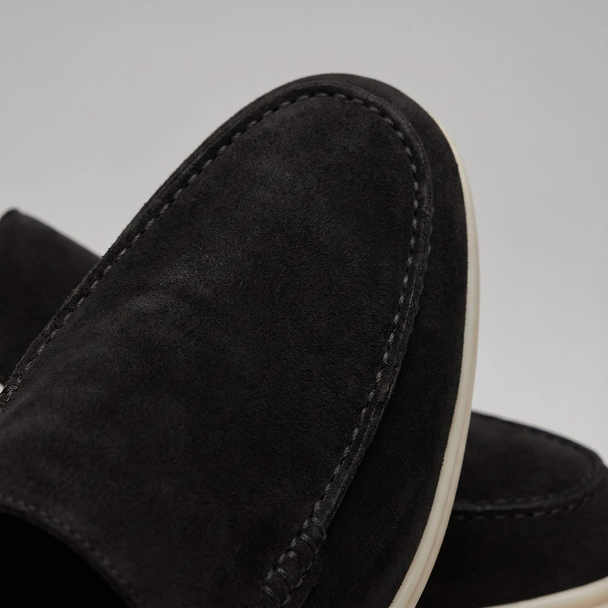 Men's Loafer Mules Suede Slip-On Backless Shoes