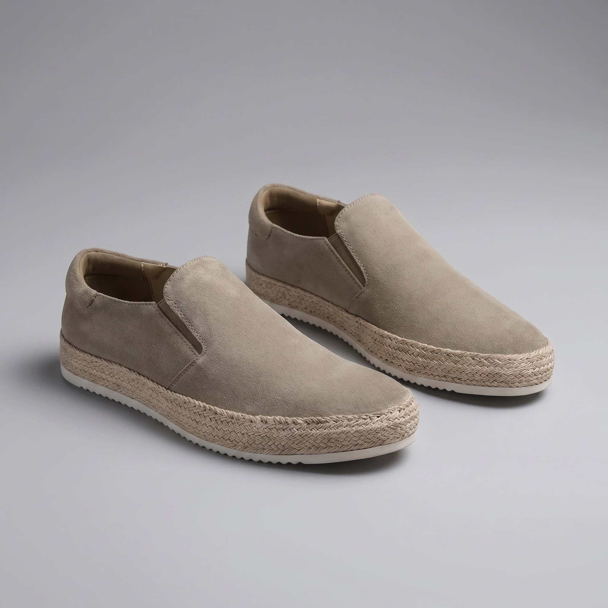Men's Loafers Suede Slip-On Beach Casual Shoes