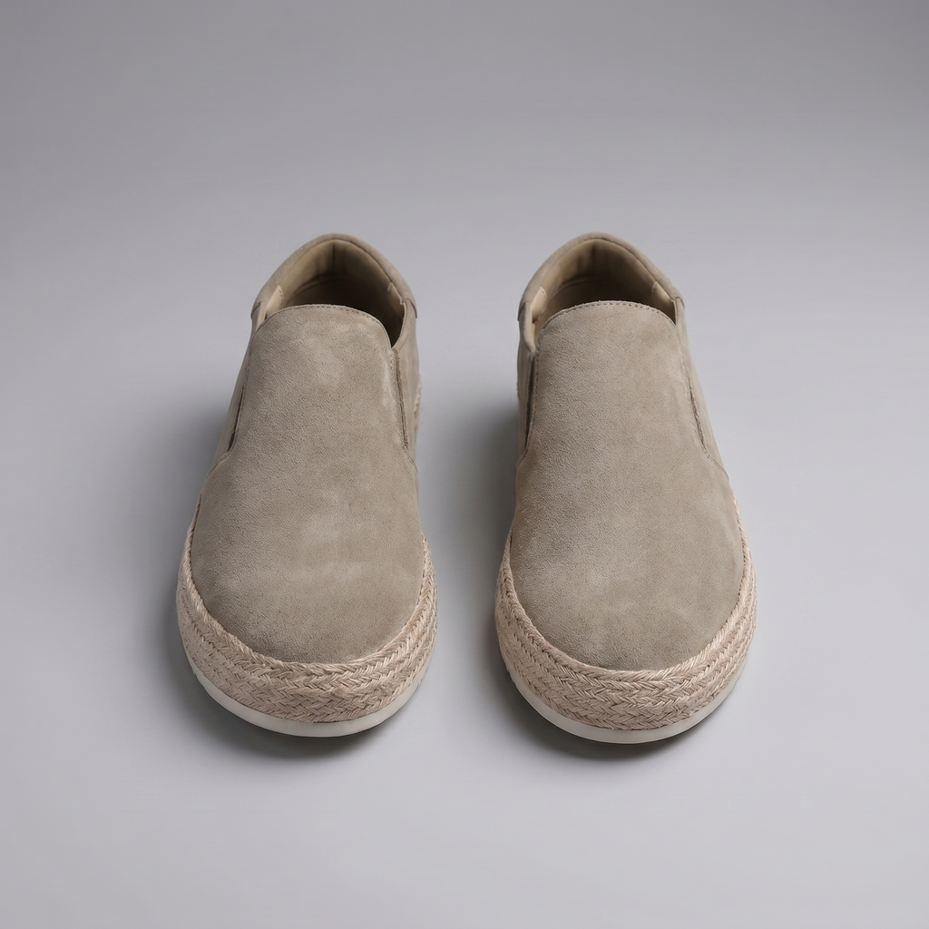 Men's Loafers Suede Slip-On Beach Casual Shoes