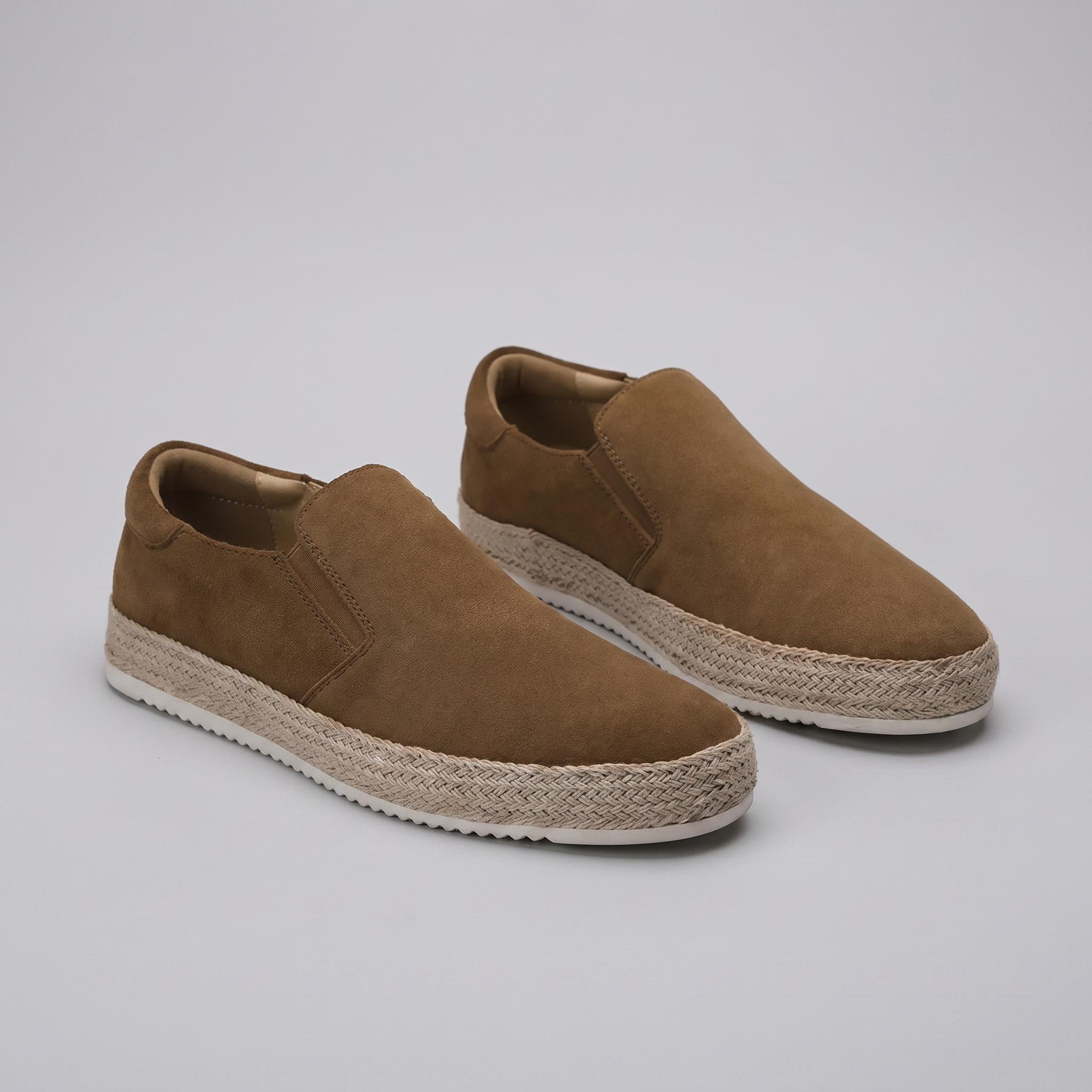 Men's Loafers Suede Slip-On Beach Casual Shoes