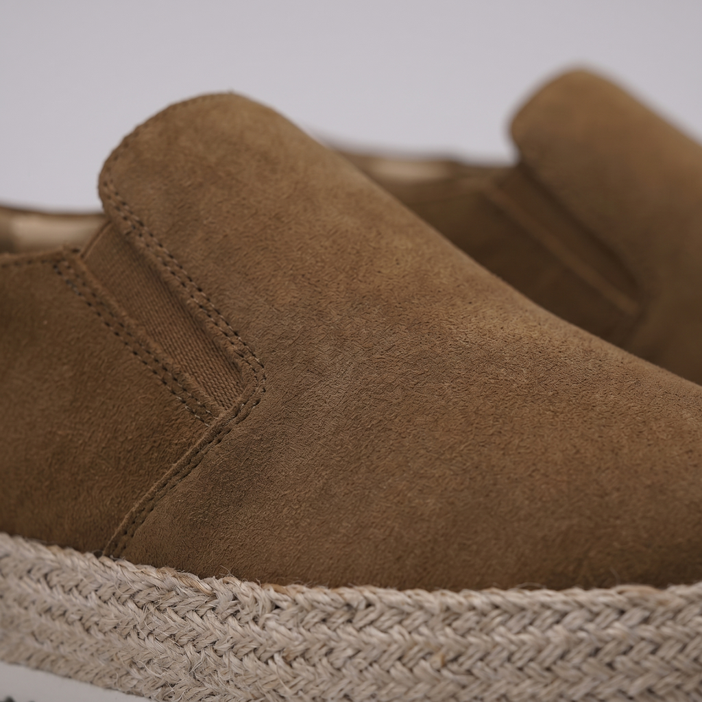 Men's Loafers Suede Slip-On Beach Casual Shoes