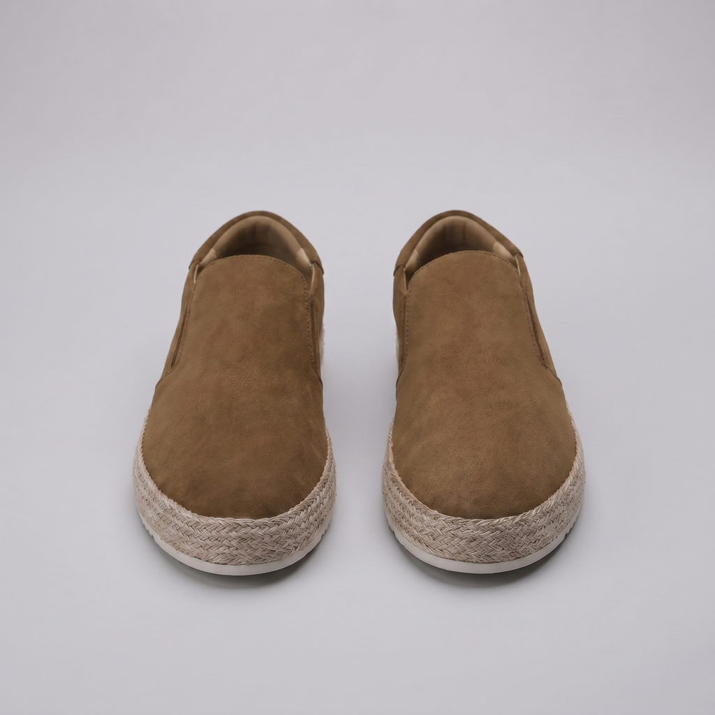 Men's Loafers Suede Slip-On Beach Casual Shoes