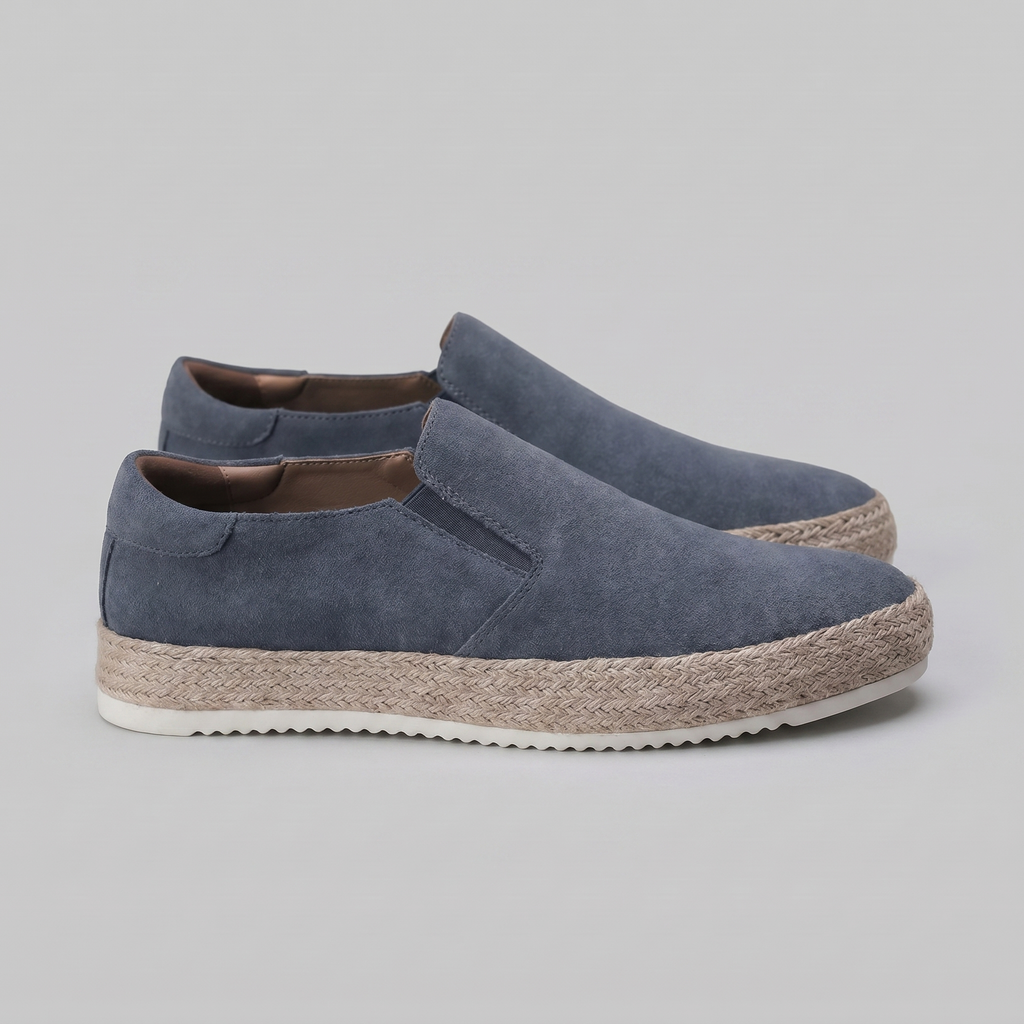 Men's Loafers Suede Slip-On Beach Casual Shoes