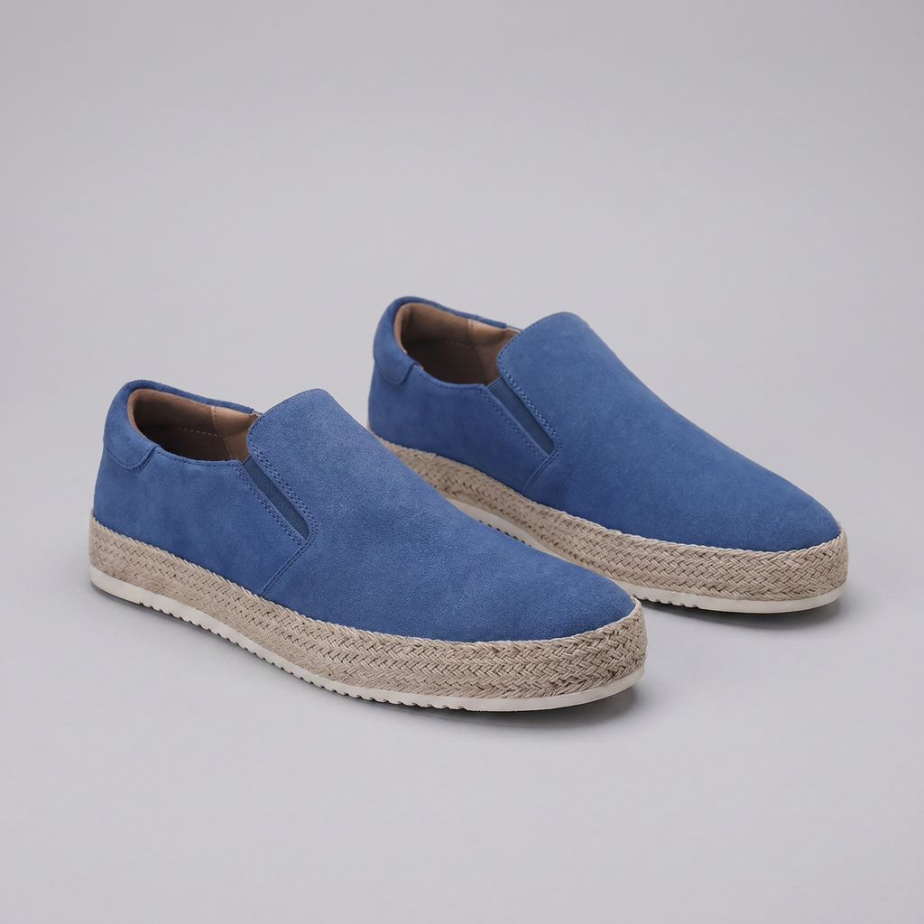 Men's Loafers Suede Slip-On Beach Casual Shoes