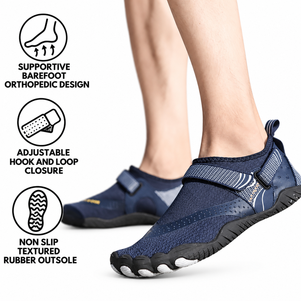 Scarpe da acqua ortopediche barefoot unisex per corsa e attività acquatiche